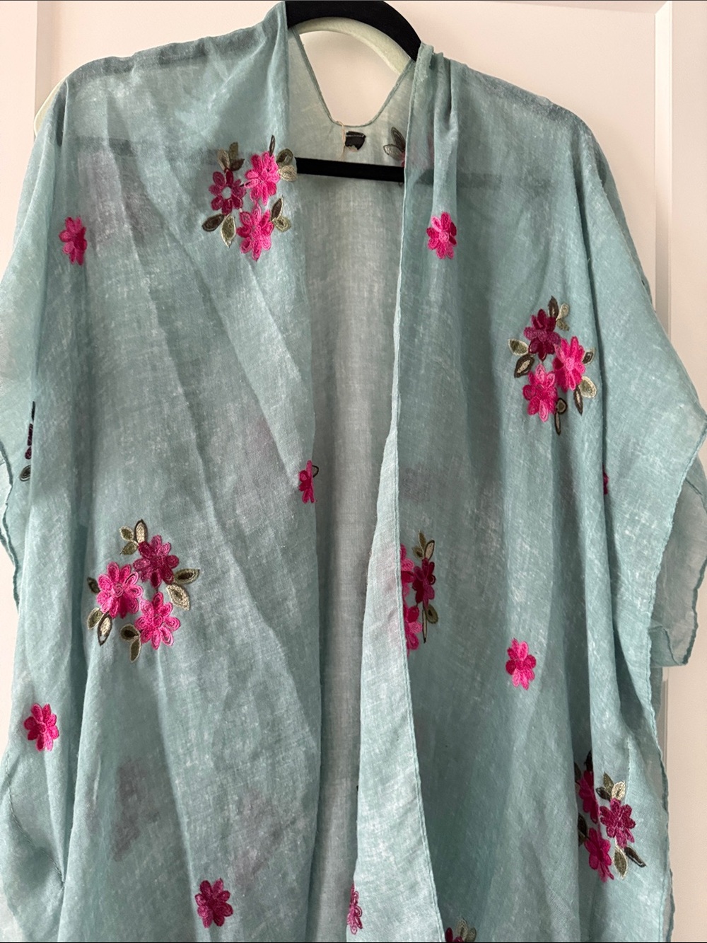 Bohemian Floral Beach Cover Up